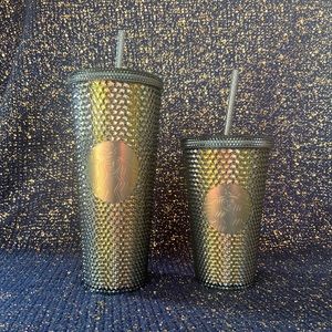 Starbucks Dark Bling Studded Tumbler Set Fall 2020